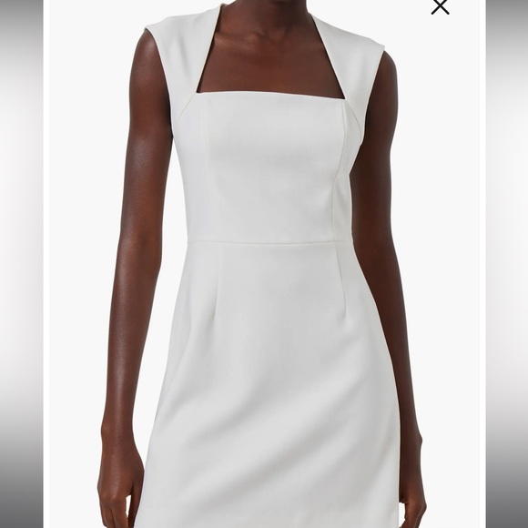 French Connection White Mini Dress - Picture 3 of 4